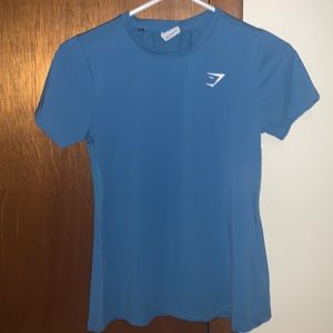 small gym shark active loose fit tee
